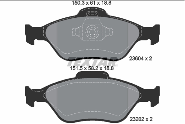 Imagine pentru produsul „SET PLACUTE FRANA,FRANA DISC"