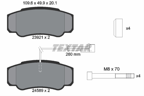 Imagine pentru produsul „SET PLACUTE FRANA,FRANA DISC"