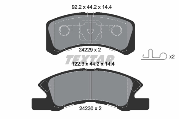 Imagine pentru produsul „SET PLACUTE FRANA,FRANA DISC"