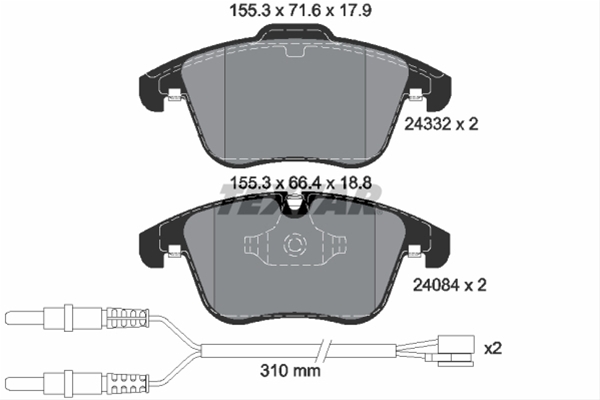 Imagine pentru produsul „SET PLACUTE FRANA,FRANA DISC"