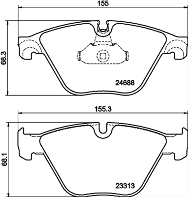 Imagine pentru produsul „SET PLACUTE FRANA,FRANA DISC"