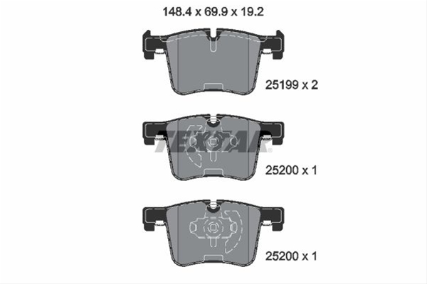 Imagine pentru produsul „SET PLACUTE FRANA,FRANA DISC"