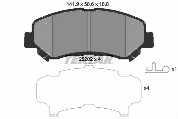 Imagine pentru produsul „SET PLACUTE FRANA,FRANA DISC"