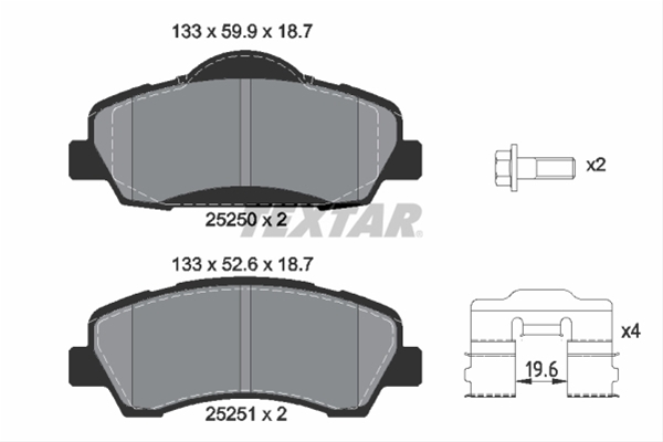 Imagine pentru produsul „SET PLACUTE FRANA,FRANA DISC"