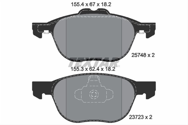 Imagine pentru produsul „SET PLACUTE FRANA,FRANA DISC"