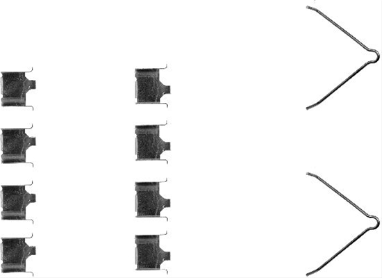 Imagine pentru produsul „SET ACCESORII, PLACUTE FRANA"
