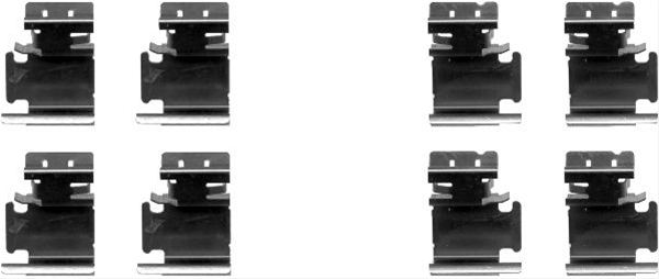 SET ACCESORII, PLACUTE FRANA