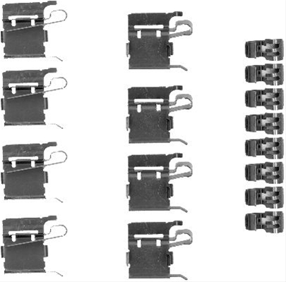 Imagine pentru produsul „SET ACCESORII, PLACUTE FRANA"