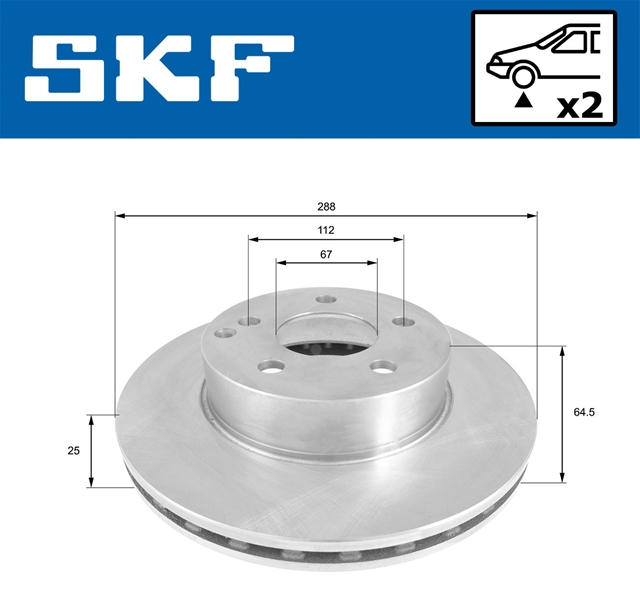 SET DISCURI FRANA PRET/SET SKF NBB
