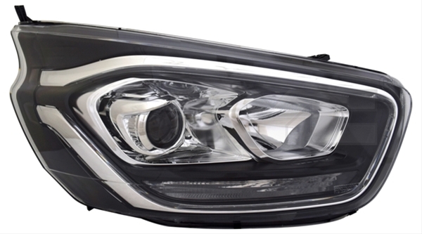 Imagine pentru produsul „FAR DR H7/LED NEGRU, CU MOTOR, TRANSIT 2018 >> - TYC"