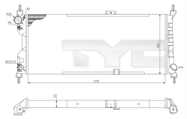 RADIATOR, RACIRE MOTOR
