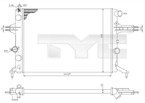 RADIATOR, RACIRE MOTOR