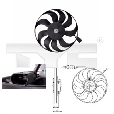VENTILATOR, RADIATOR