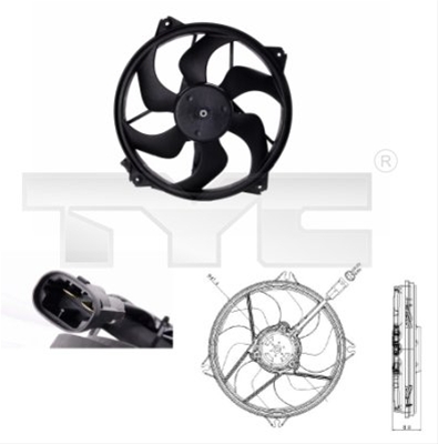 Imagine pentru produsul „VENTILATOR, RADIATOR"