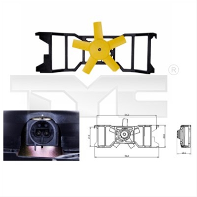 Imagine pentru produsul „VENTILATOR, RADIATOR"