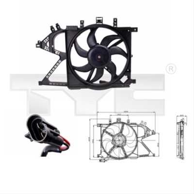 Imagine pentru produsul „VENTILATOR, RADIATOR"
