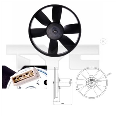 Imagine pentru produsul „VENTILATOR, RADIATOR"