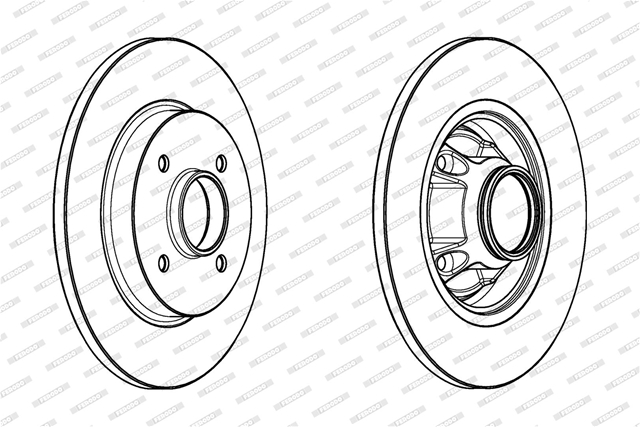 DISC FRANA LIVRABIL NUMAI PERECHE - PRET/BUC - FERODO -NBB