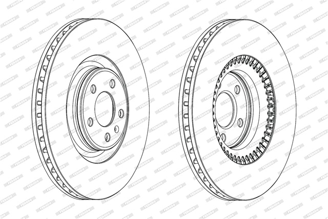 DISC FRANA LIVRABIL NUMAI PERECHE - PRET/BUC - FERODO -NBB
