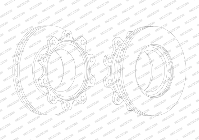 DISC FRANA LIVRABIL 1 BUC - PRET/BUC - FERODO LICHIDARE STOC NBB