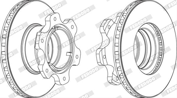 ## DISC FRANA (LIVRABIL NUMAI PERECHE)