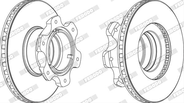 ## DISC FRANA (LIVRABIL NUMAI PERECHE)
