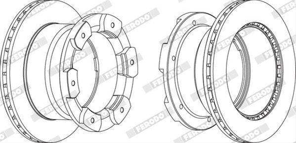 DISC FRANA  - FERODO FD NBB