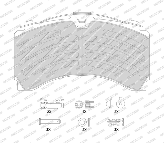 SET PLACUTE FRANA,FRANA DISC FERODO