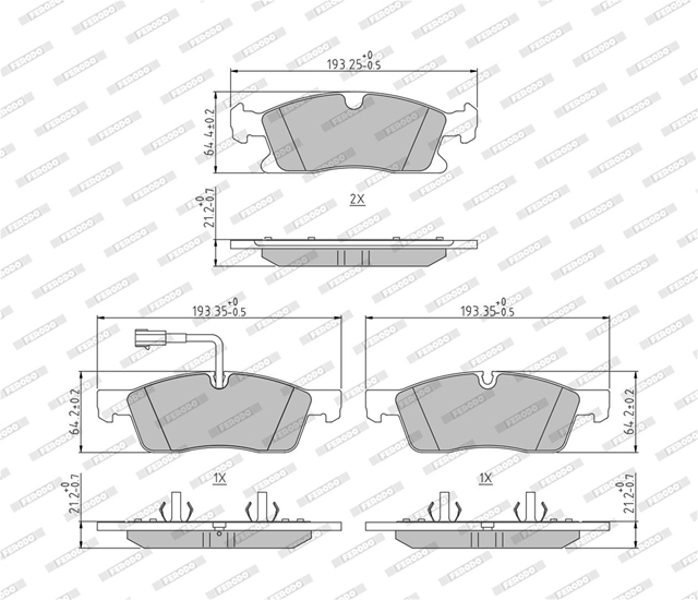 Imagine pentru produsul „SET PLACUTE FRANA"