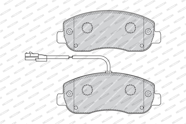 SET PLACUTE FRANA,FRANA DISC FERODO