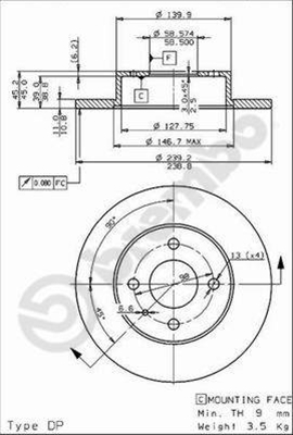 Imagine pentru produsul „DISC FRANA"