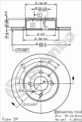 Imagine pentru produsul „DISC FRANA"