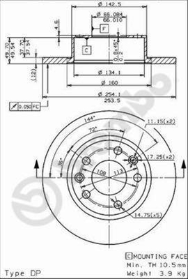Imagine pentru produsul „DISC FRANA"