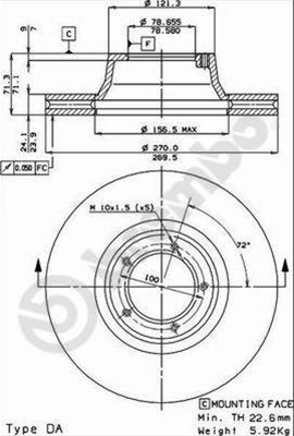 Imagine pentru produsul „DISC FRANA"