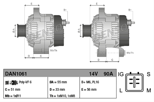 GENERATOR / ALTERNATOR