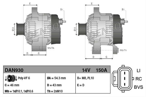 GENERATOR / ALTERNATOR