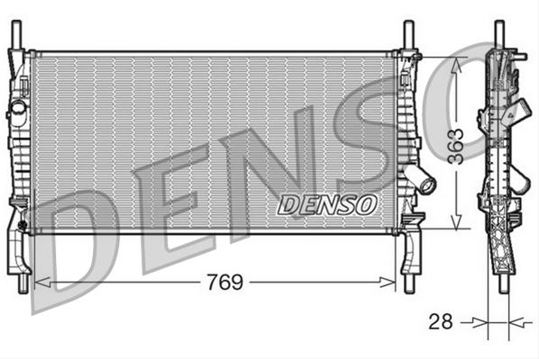 Imagine pentru produsul „RADIATOR, RACIRE MOTOR"