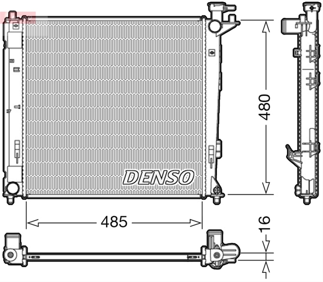 Imagine pentru produsul „RADIATOR, RACIRE MOTOR"