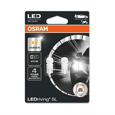 Imagine pentru produsul „SET 2 BECURI LED 12V TIP WY5W GALBEN"