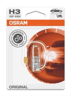 Imagine pentru produsul „LICHIDARE STOC BLISTER 1 BEC H3 12V55W ORIGINAL RPNBB"