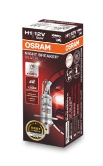 Imagine pentru produsul „BEC H1 12V55W NIGHT BREAKER SILVER 100%"