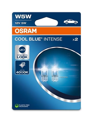 Imagine pentru produsul „BLISTER 2 BECURI 12V5W W5W COOL BLUE NEXT GEN"