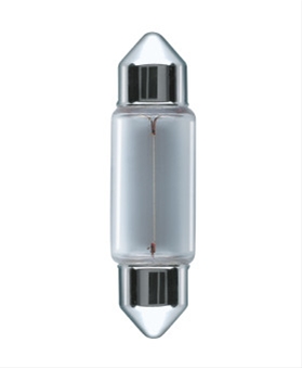 Imagine pentru produsul „BLISTER 2 BECURI SOFIT 12V10W C10W L=41MM ORIGINAL"