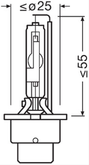 BEC XENON D4R ORIGINAL
