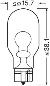 Imagine pentru produsul „BEC W16W 12V16W ORIGINAL OSRAM (SE FACTUREAZA CATE 10)"