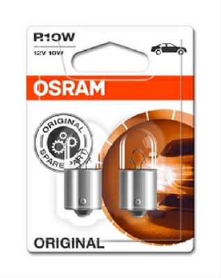Imagine pentru produsul „LICHIDARE STOC BLISTER 2 BECURI 12V10W R10W ORIGINAL RPNBB"