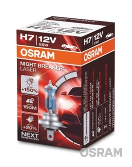 BEC 12V55W H7 NIGHTBREAKER LASER (150%)