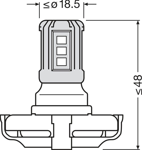 Imagine pentru produsul „BEC LED TIP PS19W"