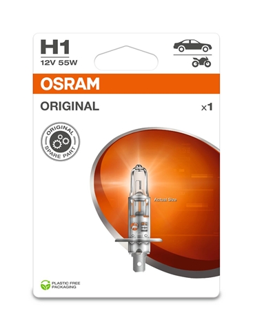 BLISTER 1 BEC H1 12V55W ORIGINAL