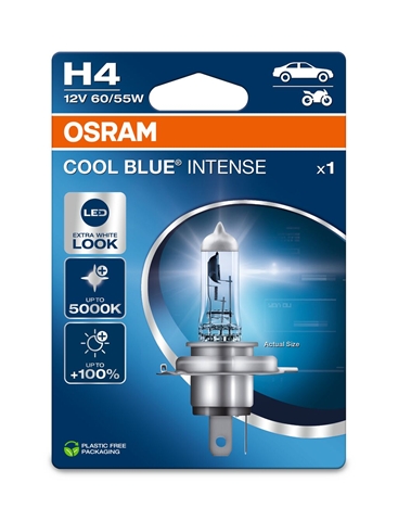 BLISTER 1 BEC H4 12V60/55W COOL BLUE NEXT GEN